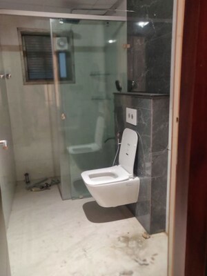 Bathroom in 3 BHK Apartment at Uptown Jubilee, Jubilee Hills – for Rent