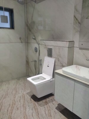 Bathroom in 3 BHK Apartment at Uptown Jubilee, Jubilee Hills – for Rent