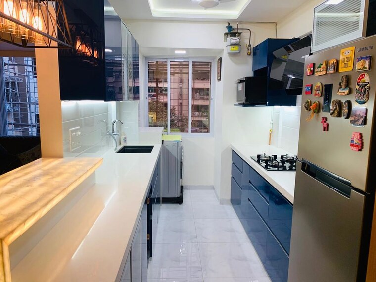 Kitchen, sundervan-crystal-chs 1 Bedroom 550 Sq.Ft. Apartment In Andheri West Mumbai 10766592