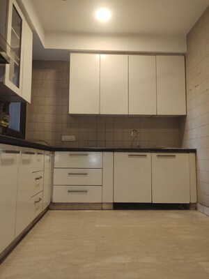 Kitchen in 4 BHK Builder Floor at Kailash Colony – for Rent