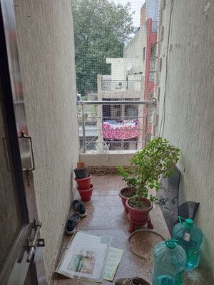 Bathroom in 2 BHK Builder Floor at Malviya Nagar – for Rent