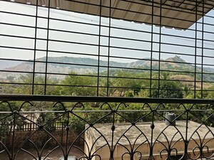Balcony in 3 BHK Apartment at Nisarg Hyde Park, Kharghar – for Rent