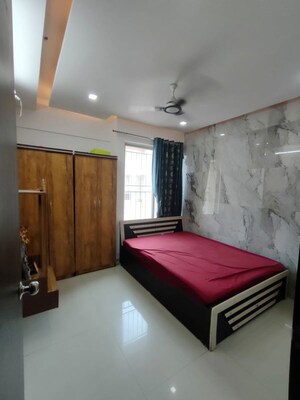Bedroom in 2 BHK Apartment at Namrata Life 360, Rahatani – for Rent