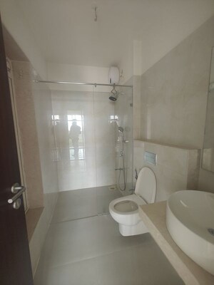 Bathroom in 2 BHK Apartment at L And T Seawoods Residences, Seawoods – for Rent