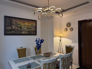 Team Area in 3 BHK Apartment at Riverdale Hazelwood Residences, High Ground – for Rent
