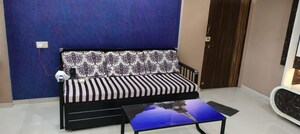 Living Room in 1 BHK Apartment at Ulwe Sector 5 – for Rent