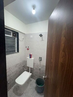 Bathroom in 1 BHK Apartment at Shraddha Vardaan, Bhandup West – for Rent