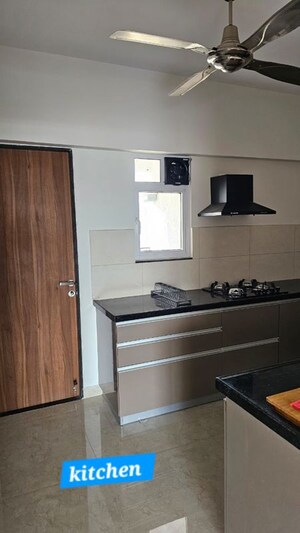 Kitchen in 4 BHK Apartment at Gera World of Joy, Kharadi – for Rent