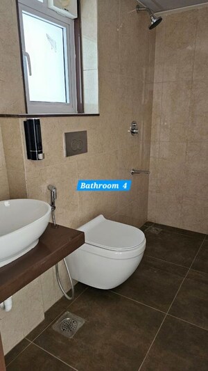 Bathroom in 4 BHK Apartment at Gera World of Joy, Kharadi – for Rent