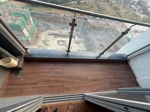 Balcony in 3 BHK Apartment at Gera Planet Of Joy, Kharadi – for Rent