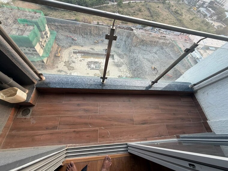 Balcony, gera-planet-of-joy 3 Bedroom 1350 Sq.Ft. Apartment In Kharadi Pune 10766696