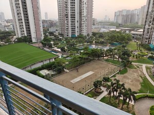 Balcony in 3.5 BHK Apartment at Great Value Sharanam, Sector 107 – for Rent