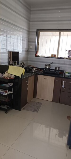 Kitchen in 4 BHK Apartment at Vishwa Durg, Aundh – for Rent