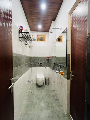 Bathroom in 3 BHK Apartment at Rohtas Plumeria, Gomti Nagar – for Rent