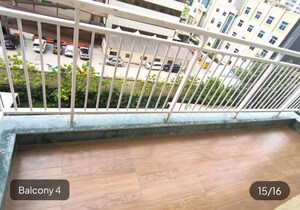 Balcony in 2 BHK Apartment at M3M Marina, Sector 68 – for Sale