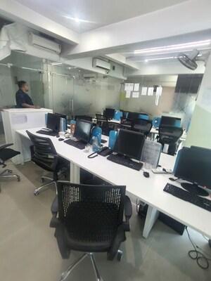 Team Area in  Office Space at Vibhuti Khand – for Rent