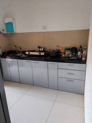 Kitchen in 2 BHK Apartment at Trishul Patel Heights, Ghansoli – for Rent