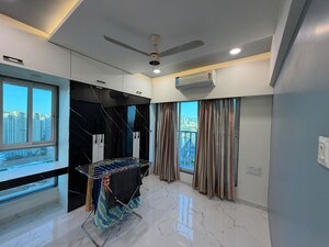 Living Room in 1 BHK Apartment at Gemstar Nestle Apartments, Malad West – for Rent