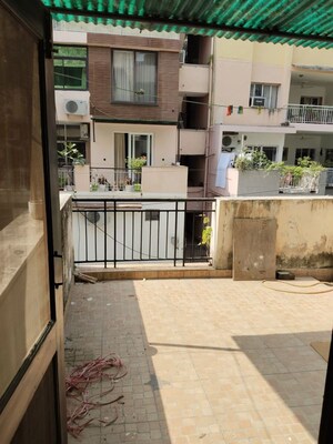 Balcony in 3 BHK Apartment at Vasant Kunj – for Rent