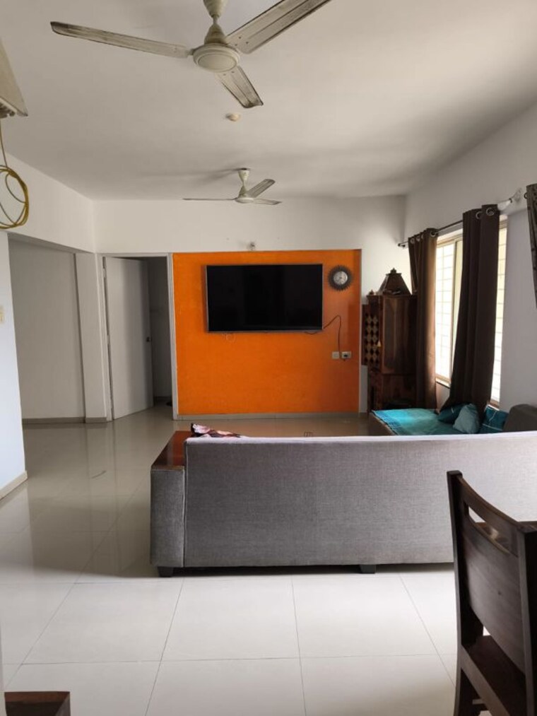 Living Room, kolte-patil-beryl 3 Bedroom 1555 Sq.Ft. Apartment In Kharadi Pune 10766797