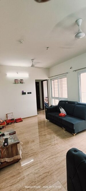 Living Room in 2 BHK Apartment at VTP Cygnus, Kharadi – for Sale