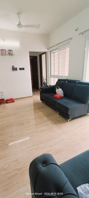 Living Room in 2 BHK Apartment at VTP Cygnus, Kharadi – for Sale