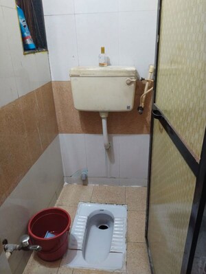 Bathroom in 1 BHK Apartment at Neel Sankalp, New Panvel – for Rent
