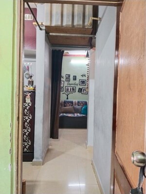 Building Lobby in 1 BHK Apartment at Neel Sankalp, New Panvel – for Rent