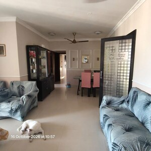 Living Room in 3 BHK Apartment at Hiranandani Clayton, Ghodbunder Road – for Sale