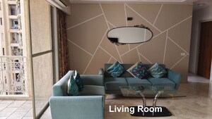 Living Room in 3 BHK Apartment at Hiranandani Clayton, Ghodbunder Road – for Sale