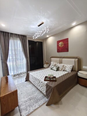 Bedroom in 3 BHK Apartment at Green Valley Heights, Dhakoli – for Sale