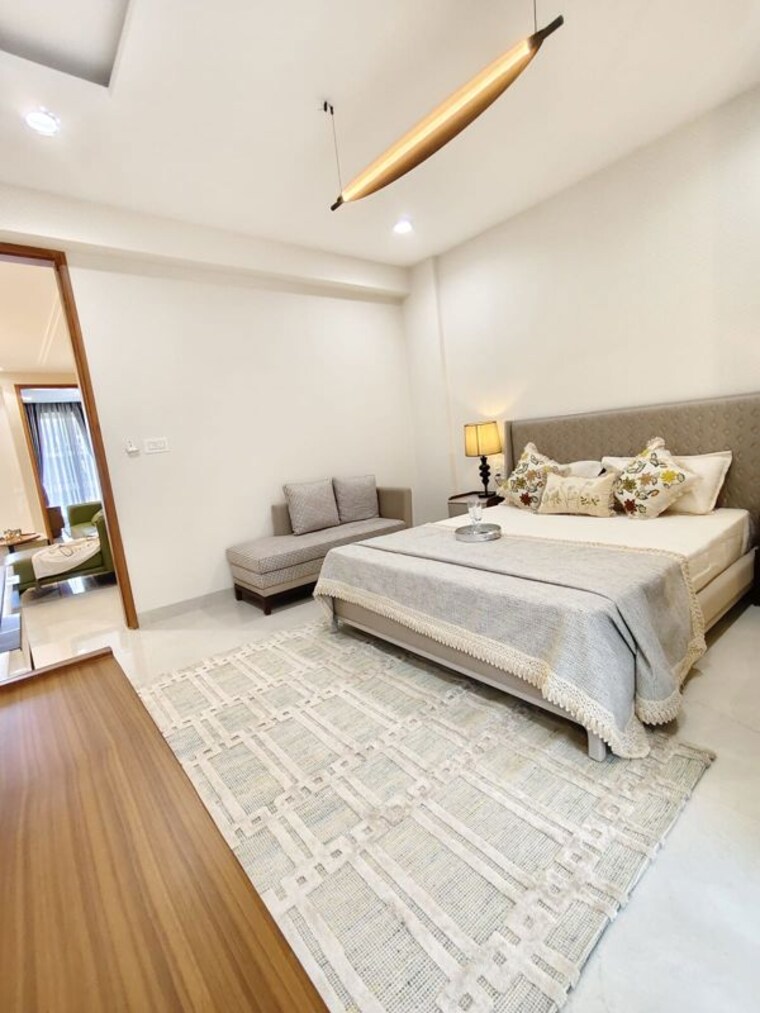 Bedroom, green-valley-heights 3 Bedroom 1830 Sq.Ft. Apartment In Dhakoli Zirakpur 10766949