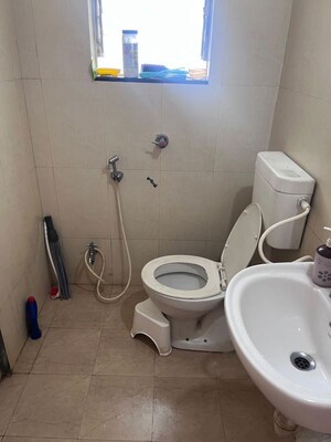 Bathroom in 2 BHK Apartment at Shivam Serene Scapes, Ravet – for Rent