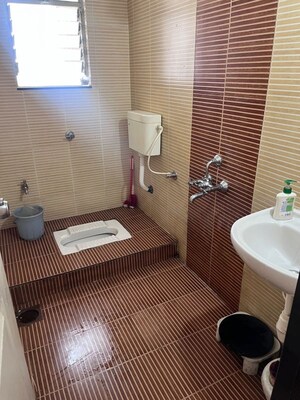 Bathroom in 2 BHK Apartment at Shivam Serene Scapes, Ravet – for Rent