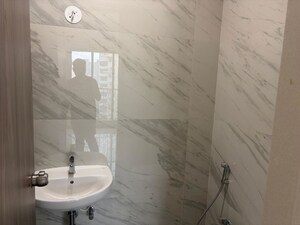 Bathroom in 2 BHK Apartment at Crescent Silverwoods, Powai – for Rent