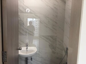 Bathroom in 2 BHK Apartment at Crescent Silverwoods, Powai – for Rent
