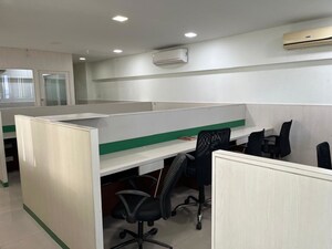 Team Area in  Office Space at Real Tech Park, Vashi Sector 30a – for Rent