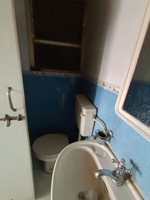 Bathroom in 2 BHK Apartment at Siddhivinayak Shubhashree Residential, Akurdi – for Rent