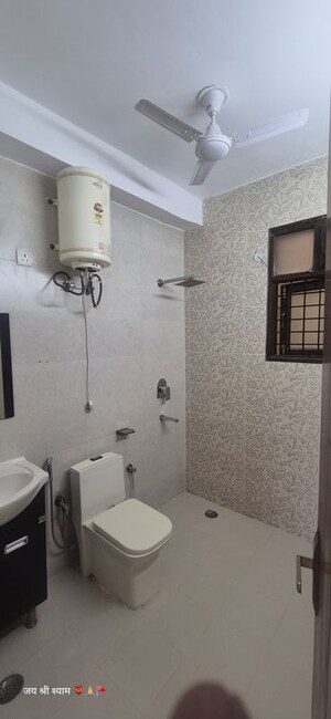Bathroom in 3 BHK Builder Floor at Ansal Sushant Apartments, Sushant Lok I – for Sale