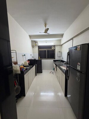 Kitchen in 3 BHK Apartment at Veer Mahal CHS, Lalbaug – for Rent
