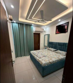 Bedroom in 3 BHK Apartment at Maya Green Lotus Utsav, International Airport Road – for Rent