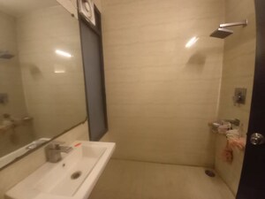 Bathroom in 3 BHK Apartment at Nehru Place – for Rent