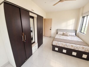 Bedroom in 2 BHK Apartment at Tyagi Durvankur, Kharadi – for Rent