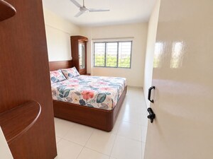 Bedroom in 2 BHK Apartment at Tyagi Durvankur, Kharadi – for Rent