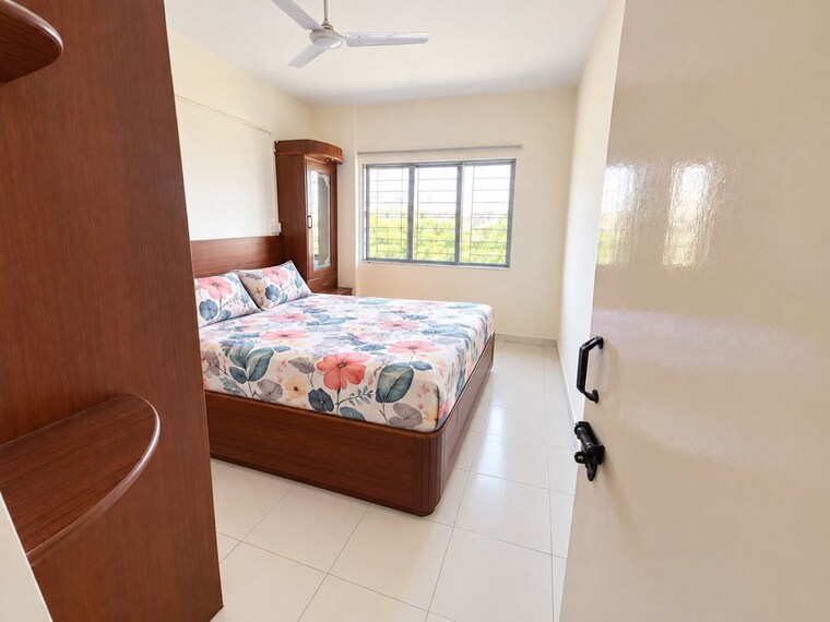 Bedroom, tyagi-durvankur 2 Bedroom 1000 Sq.Ft. Apartment In Kharadi Pune 10767145