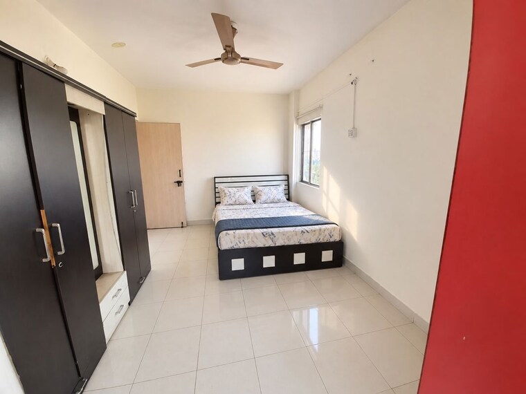 Bedroom, tyagi-durvankur 2 Bedroom 1000 Sq.Ft. Apartment In Kharadi Pune 10767145