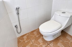 Bathroom in 2 BHK Apartment at Tyagi Durvankur, Kharadi – for Rent