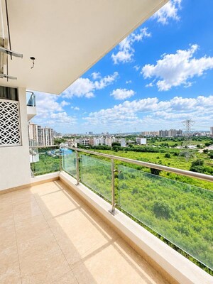 Balcony in 3 BHK Apartment at Shree Vardhman Victoria, Sector 70 – for Rent