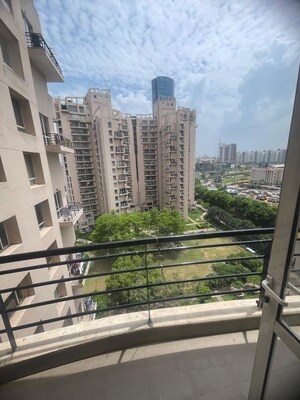 Balcony in 3.5 BHK Apartment at Unitech Fresco, Sector 50 – for Rent