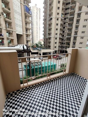 Balcony in 3 BHK Apartment at ABA Ivy County, Sector 75 – for Rent